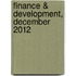 Finance & Development, December 2012