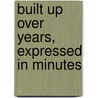 Built Up Over Years, Expressed in Minutes by Professor David K. James