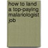 How to Land a Top-Paying Malariologist Job