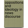 Oppositions and Ideology in News Discourse by Matt Davies