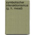 Symbolischer Interaktionismus (G. H. Mead)