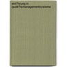 Einf�Hrung in Qualit�Tsmanagementsysteme by Daniela Weimer