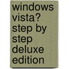Windows Vista� Step by Step Deluxe Edition by Joyce Cox