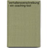 'Verhaltensverschreibung' - Ein Coaching-Tool door Alina Opanasenko