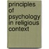 Principles of Psychology in Religious Context