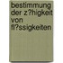 Bestimmung Der Z�Higkeit Von Fl�Ssigkeiten