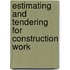 Estimating And Tendering For Construction Work