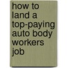 How to Land a Top-Paying Auto Body Workers Job by Benjamin Maddox