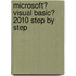Microsoft� Visual Basic� 2010 Step by Step
