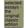 Selected Essays - the Original Classic Edition door Karl Marx