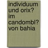 Individuum Und Orix� Im Candombl� Von Bahia by Kira Gehrmann