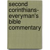 Second Corinthians- Everyman's Bible Commentary door Robert B. Hughes
