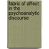 Fabric of Affect in the Psychoanalytic Discourse