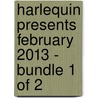 Harlequin Presents February 2013 - Bundle 1 of 2 door Sarah Morgan