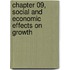 Chapter 09, Social and Economic Effects on Growth