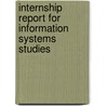 Internship Report for Information Systems Studies by Fabian Kannemann