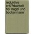 Reduktive Erkl�Rbarkeit Bei Nagel Und Beckermann