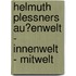 Helmuth Plessners Au�Enwelt - Innenwelt - Mitwelt