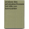 Analyse Des Jahresabschlusses Mit Hilfe Von Kennzahlen door Sandra Heidenreich