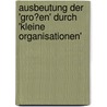 Ausbeutung Der 'Gro�En' Durch 'Kleine Organisationen' door Daniel Br�cher