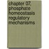 Chapter 07, Phosphate Homeostasis Regulatory Mechanisms