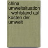 China Umweltsituation - Wohlstand Auf Kosten Der Umwelt door Jakob Schlaak