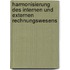 Harmonisierung Des Internen Und Externen Rechnungswesens