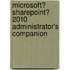 Microsoft� Sharepoint� 2010 Administrator's Companion