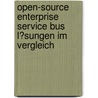Open-Source Enterprise Service Bus L�Sungen Im Vergleich door Ulrich Biberger