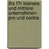 Ifrs F�R Kleinere Und Mittlere Unternehmen- Pro Und Contra