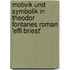 Motivik Und Symbolik in Theodor Fontanes Roman 'Effi Briest'