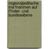 Regionalpolitische Ma�Nahmen Auf L�Nder- Und Bundesebene