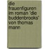 Die Frauenfiguren Im Roman 'Die Buddenbrooks' Von Thomas Mann