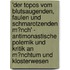 'Der Topos Vom Blutsaugenden, Faulen Und Schmarotzenden M�Nch' - Antimonastische Polemik Und Kritik an M�Nchtum Und Klosterwesen