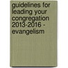 Guidelines for Leading Your Congregation 2013-2016 - Evangelism door General Board Of Discipleship