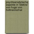 Psychoanalytische Aspekte in 'Elektra' Von Hugo Von Hofmannsthal