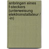 Anbringen Eines F-Steckers (Unterweisung Elektroinstallateur / -In) door Heiko Hellmuth
