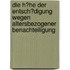 Die H�He Der Entsch�Digung Wegen Altersbezogener Benachteiligung