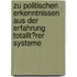 Zu Politischen Erkenntnissen Aus Der Erfahrung Totalit�Rer Systeme