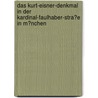 Das Kurt-Eisner-Denkmal in Der Kardinal-Faulhaber-Stra�E in M�Nchen door Joseph Badde