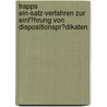 Trapps Ein-Satz-Verfahren Zur Einf�Hrung Von Dispositionspr�Dikaten by Jonathan Lukic