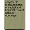 Chapter 02, Measurements of Capital and Financial Current Account Openness door Gerard Caprio