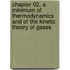 Chapter 02, a Minimum of Thermodynamics and of the Kinetic Theory of Gases