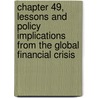 Chapter 49, Lessons and Policy Implications from the Global Financial Crisis door Gerard Caprio