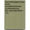 Bremsbelagwechsel Einer Scheibenbremse (Unterweisung Kfz-Mechatroniker / -In) door Stefan Vockinger