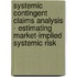 Systemic Contingent Claims Analysis - Estimating Market-Implied Systemic Risk