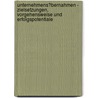 Unternehmens�Bernahmen - Zielsetzungen, Vorgehensweise Und Erfolgspotentiale by Christian Liese