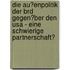 Die Au�enpolitik Der Brd  Gegen�ber Den Usa - Eine Schwierige Partnerschaft?