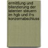 Ermittlung Und Bilanzierung Der Latenten Steuern Im Hgb Und Ifrs Konzernabschluss