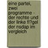 Eine Partei, Zwei Programme - Der Rechte Und Der Linke Fl�Gel Der Nsdap Im Vergleich